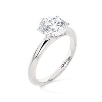 Anneau Ama Femme in Or blanc Diamante Lab Grown